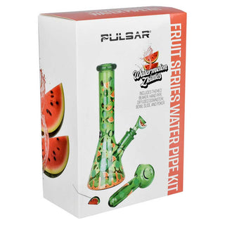 Pulsar Fruit Series Watermelon Zkittles Water Pipe Duo