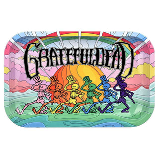 Grateful Dead x Pulsar Metal Rolling Tray with Lid