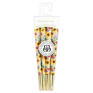Beautiful Burns Pre Rolled Cones 8Pk Sunflower Salutations