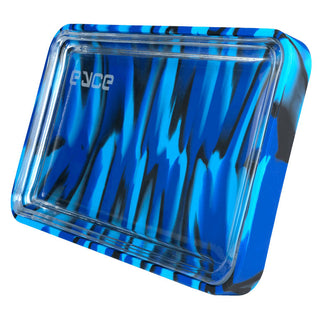 Eyce 2 In 1 Silicone And Glass Rolling Tray Winter