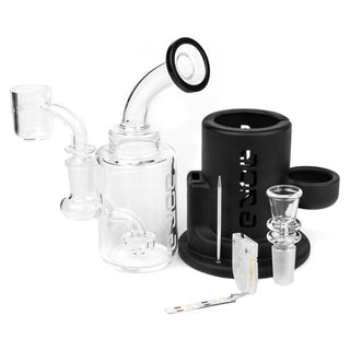 Eyce Spark Silicone And Glass Rig Black