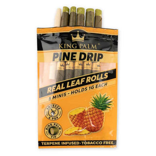 King Palm Mini Pre Roll Cones 5 Pack Pine Drip