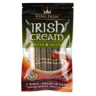 King Palm Mini Pre Roll Cones 5 Pack Irish Cream