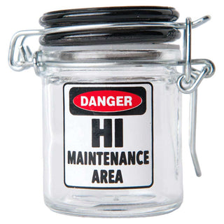 Tmi Mini Stash Jars Danger High Maintenance