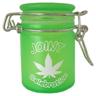Tmi Mini Stash Jars Green Frosted Joint Celebration
