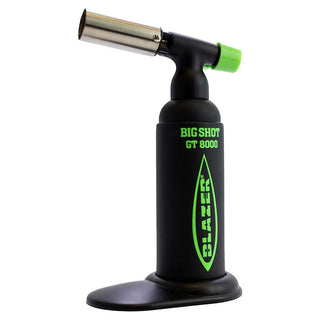 Blazer Big Shot Torch Lighter Limited Edition Black With Green Logo