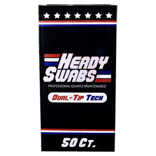 Heady Swabs Dual Tip Tech 50 Count