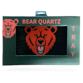 Bear Quartz Tempered Glass Tray Small