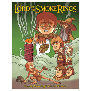 Wood Rocket The Lord of the Smoke Rings Coloring Book