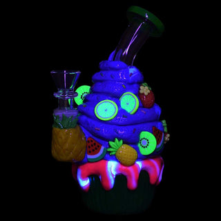 Fruitastic Cupcake 6.5" Water Pipe