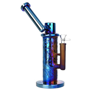 Death & Decay Electroplated 10.75" Water Pipe