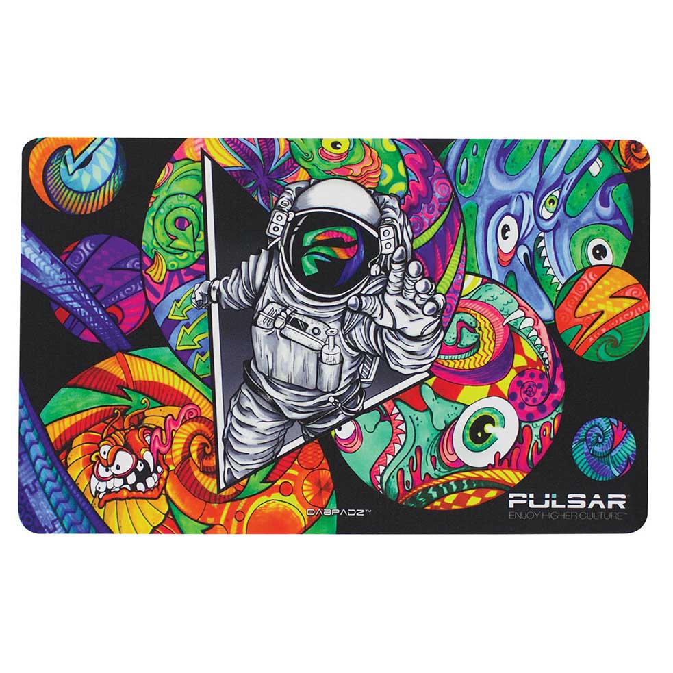 Pulsar DabPadz Dab Mat Psychedelic Spaceman – Excitement Smokin PA
