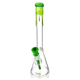 AFM Drippy Clear 9mm Glass 18" Beaker Water Pipe