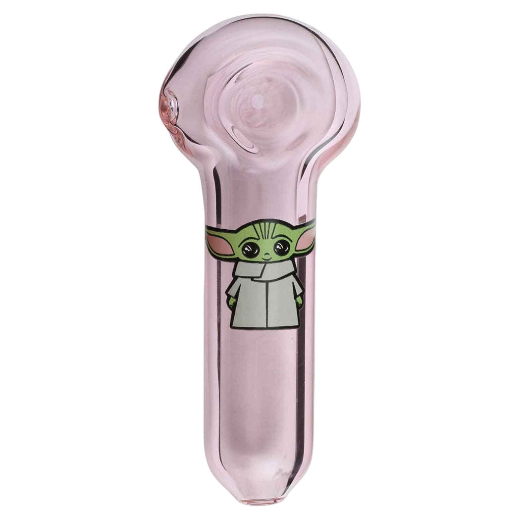 Chameleon Glass Baby Yoda Glass 4" Hand Pipe Excitement Smokin PA Chameleon Glass Baby Yoda Glass 4" Hand Pipe Excitement Smokin PA