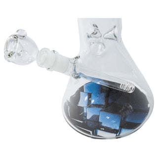 AMG Glass 12" Funky Cubes Beaker Water Pipe