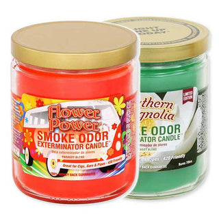Smoke Odor Exterminator Candles - Spring Blossoms 2 Pack