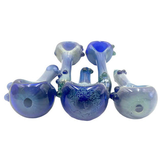 Glassex Thinkboro Blue Space Spoon Hand Pipe