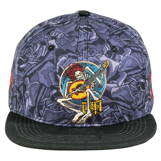 Grassroots Stanley Mouse Easy Rider Never Summer Gray Rose Snapback Hat Largex Large