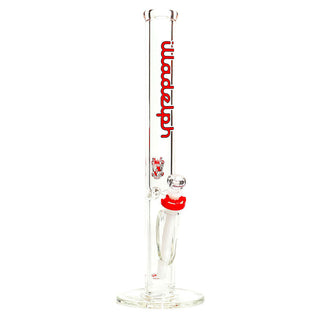Illadelph Production Series 19 Straight Water Pipe Red