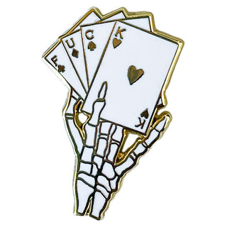Strike Gently Co Dealer's Choice Pin