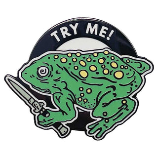 Strike Gently Co Try Me Pin