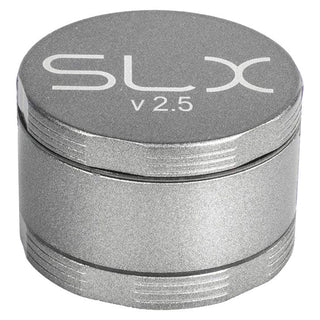 Slx Ceramic Coated Metal 4 Piece Grinder 2.5 Silver