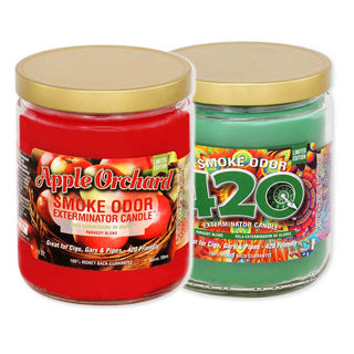 Smoke Odor Exterminator Candles - Limited Editions 2 Pack