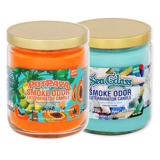 Smoke Odor Exterminator Candles - Limited Editions 2 Pack