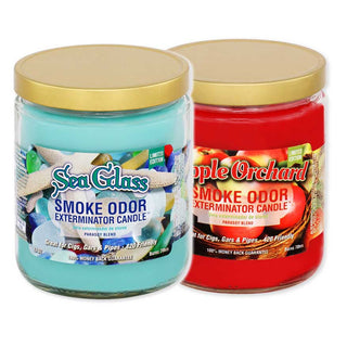 Smoke Odor Exterminator Candles - Limited Editions 2 Pack
