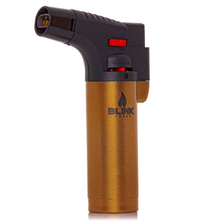 Blink DM-01 Dual Flame Metallic Refillable Butane Gas Torch Lighter
