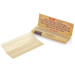 raw classic rolling papers paper