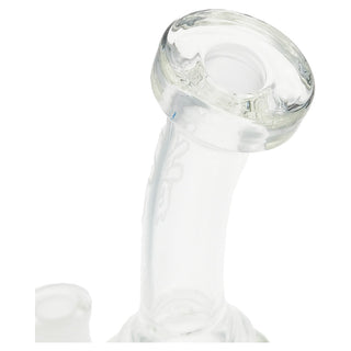 Thick Ass Glass 10" Bent Neck Water Pipe with Matrix Diffuser 65x5mm 14mm Downstem