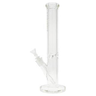 Thick Ass Glass 16" Straight Water Pipe 50x9mm 18/14mm Downstem