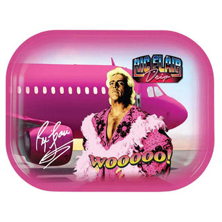 Ric Flair Drip Rolling Tray Pink Boa Jet Small