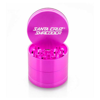 Santa Cruz Shredder Medium 4 Piece Grinder Pink